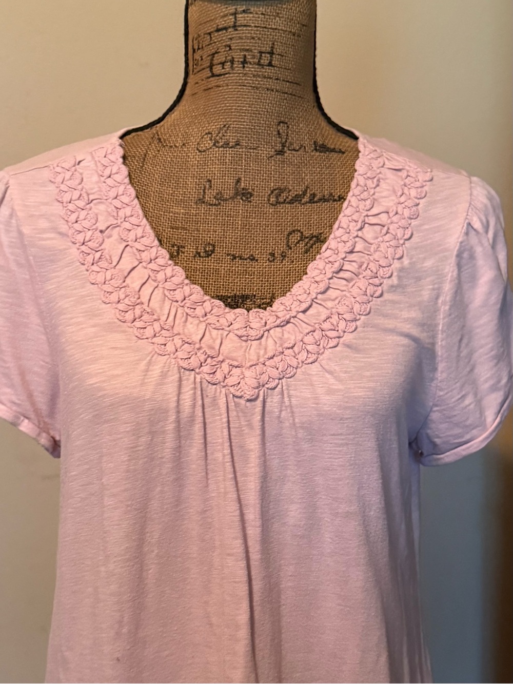 Pretty pink petite top